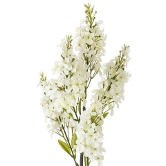 Flores artificiales.flor lilac artificial blanca en la llimona home