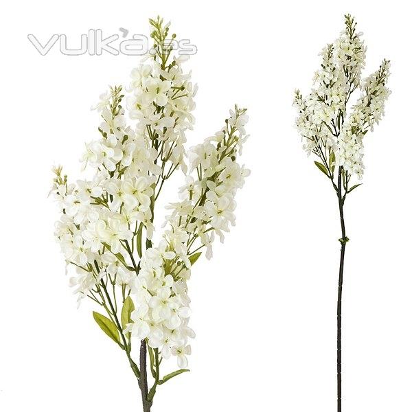 Flores artificiales.Flor lilac artificial blanca en La Llimona home (1)