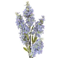 Flores artificiales, flor lilac artificial lila en la llimona home