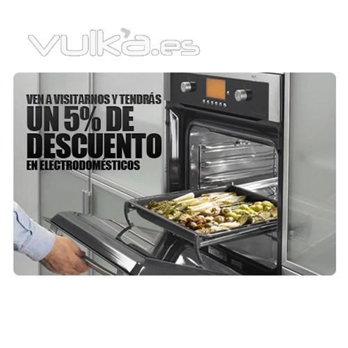 Descuento del 5% en sus electrodomsticos