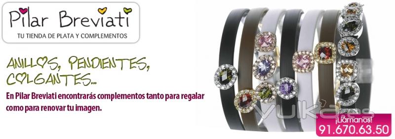 Pulseras de diseño, bolsos, relojes y complementos