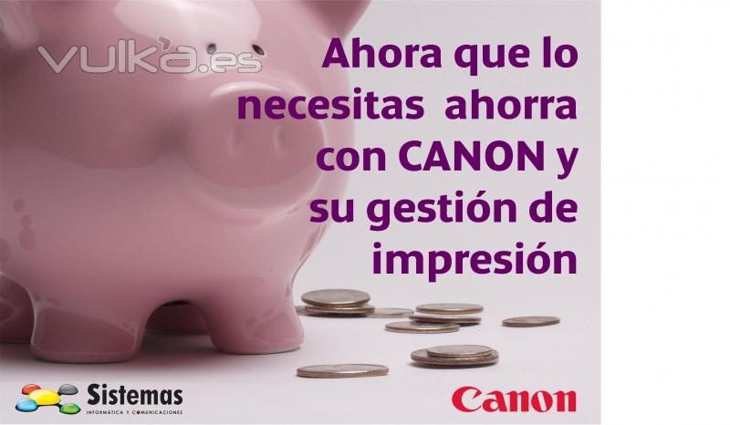 Ahorra con Canon