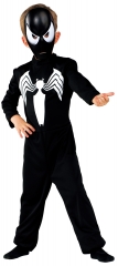 Disfraz de Spiderman negro. Disponible en www.vegaoo.es