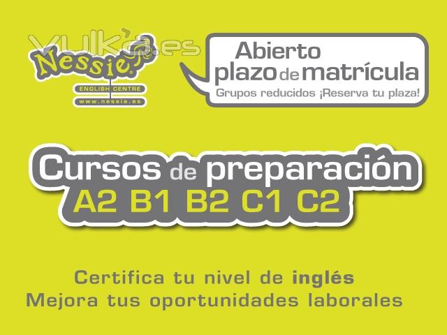 Cursos preparacin A2, B1, B2, C1