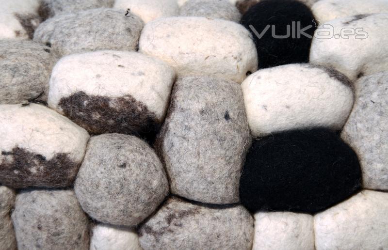 Alfombra piedras (lana) - ALTERRA 