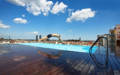 Mobiliario de piscinas bonito
