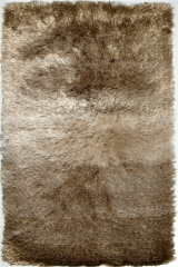Alfombra lisa de color en degrade tacto suave