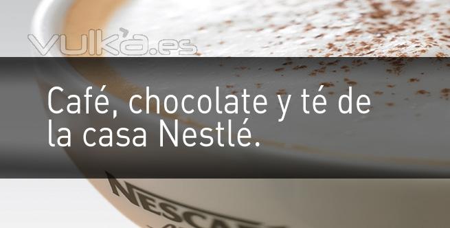 Máquinas de café Nestle. Productos Nestlé, Bonka, Nesquik i Nestea.