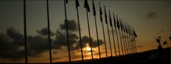 Fotograma reportaje de melilla fitur 2012  banderas