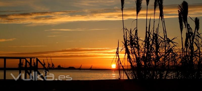 Fotograma reportaje de Melilla Fitur 2012  amanecer