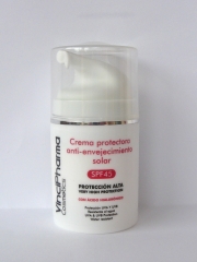 Crema solar proteccin alta. vincipharma cosmetics