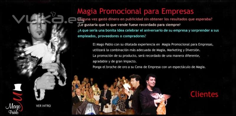 Mago Pablo Magia para Empresas