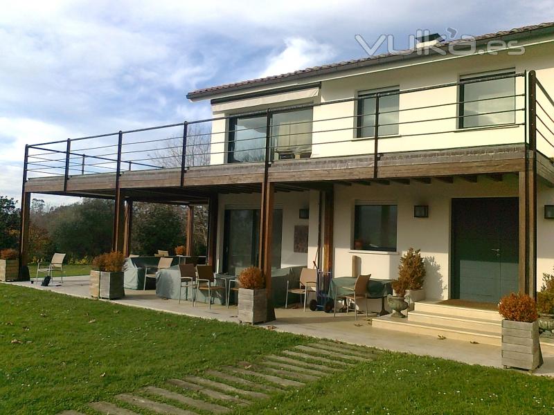 Vivienda unifamiliar en Pelazo, Comillas, Cantabria.