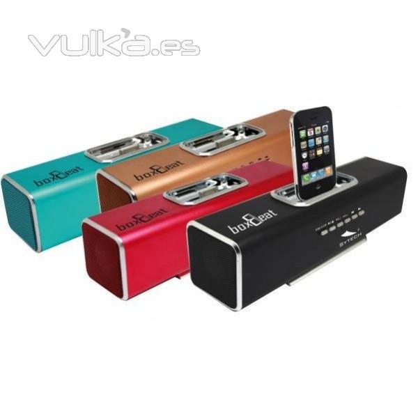 ALTAVOZ BOXBEAT DOCKING STATION SY1247 IPOD-IPHONE ANUNCIADO EN TV 