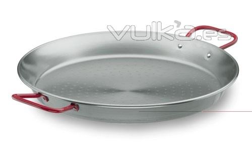 Paellera de acero inox