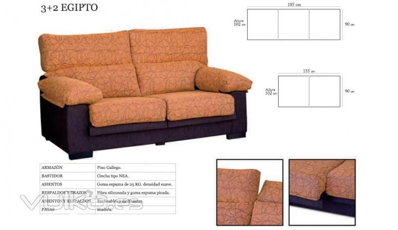 Sofas 2 y 3 plazas baratos