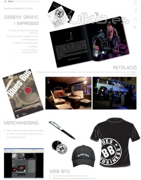 Proyecto: Blues bus (rotulación, diseño e impresión)