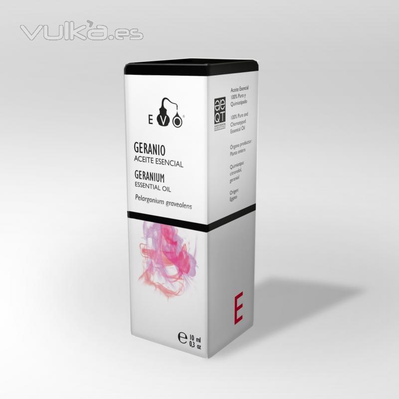 Geranio / Pelargonium graveolens / QT: citronelol, geraniol