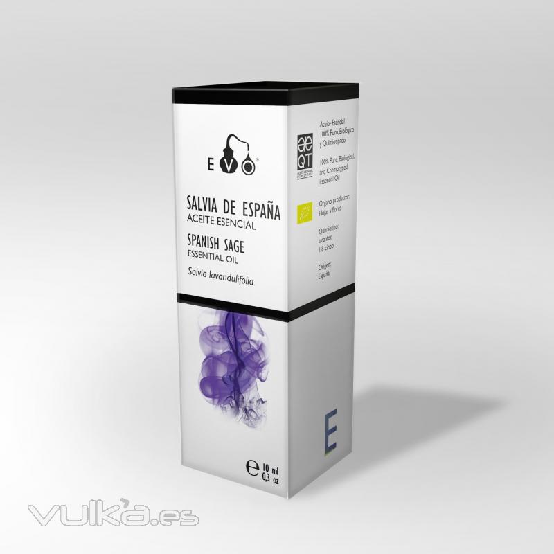 Salvia Espaa / Salvia lavandulifolia / alcanfor, 1,8-cineol