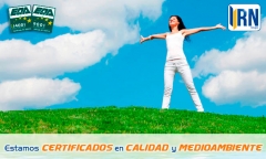 Estamos certificados en calidad y medioambiente