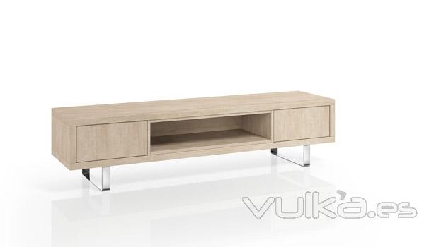 Mueble bajo de salon moderno