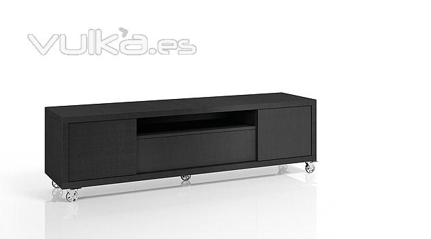 Mueble negro para Television