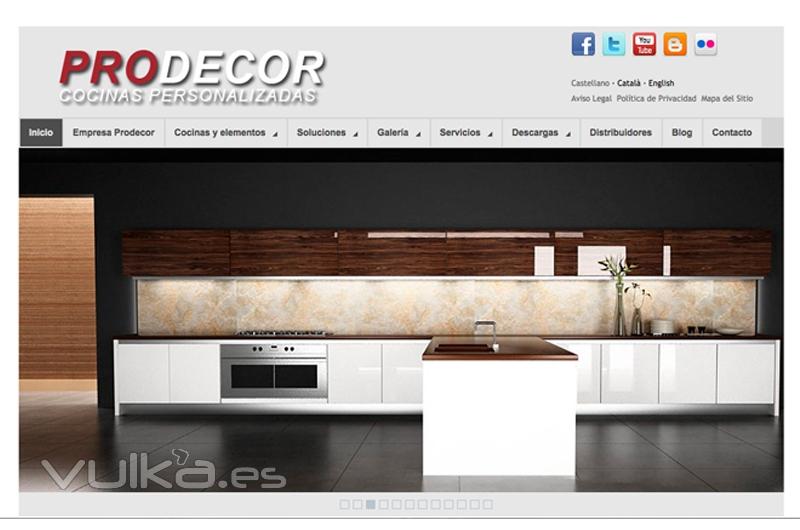 Diseo web Prodecor