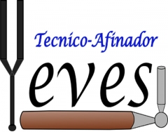 Afinador de pianos yeves, logo