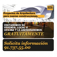 Proyectos de arquitectura madrid, licencias de obra madrid