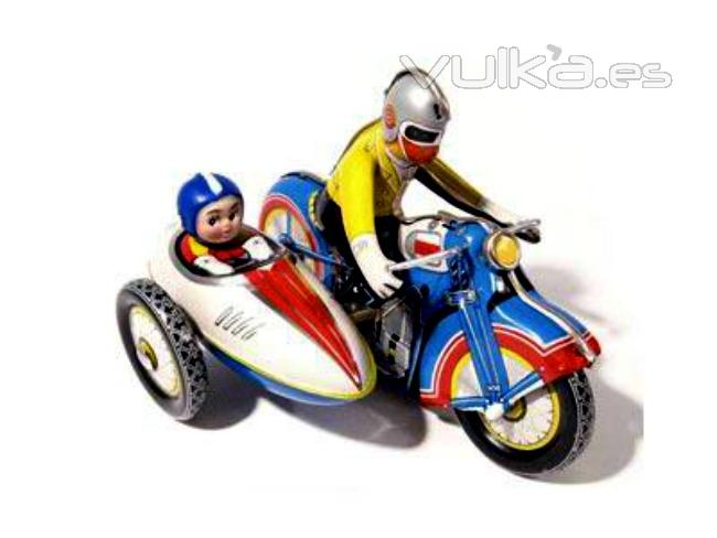 colecciolandia.com ( Motos y bicicletas de hojalata ) Tu tienda en Madrid de juguetes de hojalata