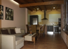 Salon-comedor en una sola estancia para su comodidad