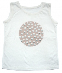 Camiseta de tirantes original para bebe, nino y nina  de la marca monikako