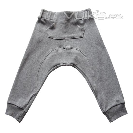 Pantaln largo en color gris para beb nio nia de la marca Beau Loves