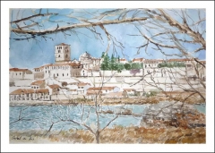 Acuarela de zamora