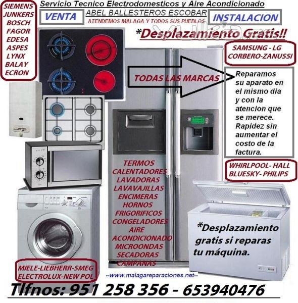 REPARACIONES BALLESTEROS - MALAGA - 951258356