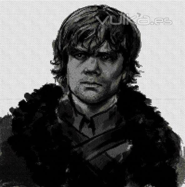 Patron punto de cruz Tyrion