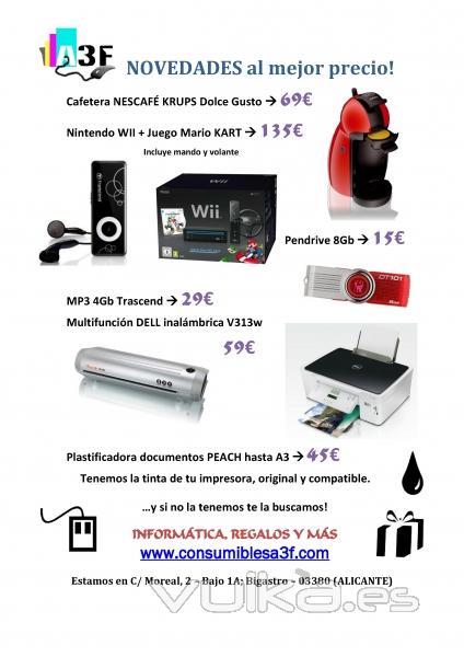 Nuevos productos ya disponibles y como siempre al mejor precio!!