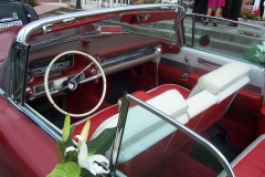 Cadillac convertible interior
