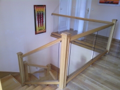 Barandillas de Cristal y Madera