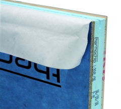 Thermochip plus presenta en su cara superior una lamina impermeable transpirable adherida al panel