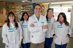 Farmacia Cornellà situada en el barrio de San Idelfonso del municipio de Cornellà del Llobregat fue 