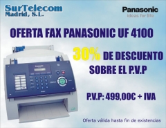 Oferta fax panasonic multifuncin uf 4100