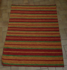 Durrie tejido plano stripes 120x180  lana