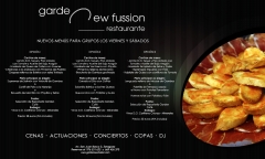 Nuevos menus especiales para compartir en grupo, nada mejor que disfrutar del show en compania