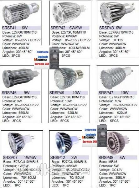 Iluminacin LED, IZQELEC.