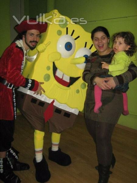 fiestas infantiles con bob esponjaa  winnii