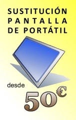 Sustitucion de pantallas de ordenadores portatiles en valencia