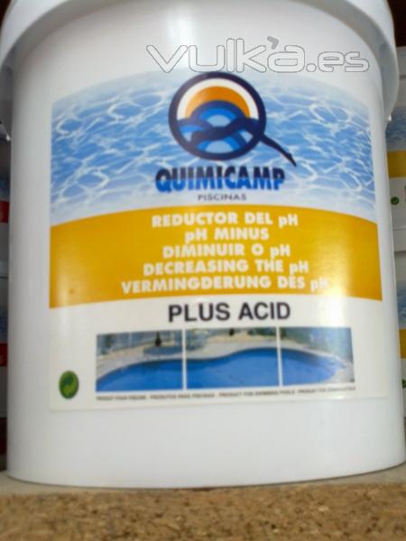 Productos para Piscinas. Reductor del pH.