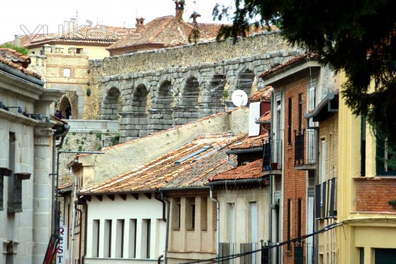 Otra vision de Acueducto Romano de Segovia