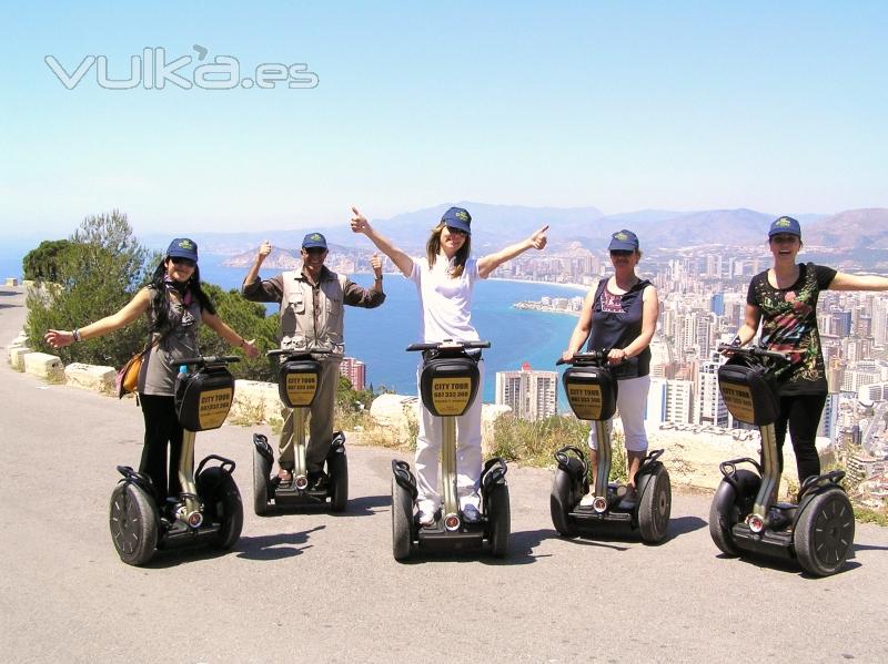 Visitas guiadas en segway Parque Natural de Sierra Helada